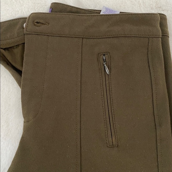 NYDJ Women’s Olive Slim Pants. NWOT Beautiful Heavy Fabric. Dressy & Comfortable - Picture 5 of 12